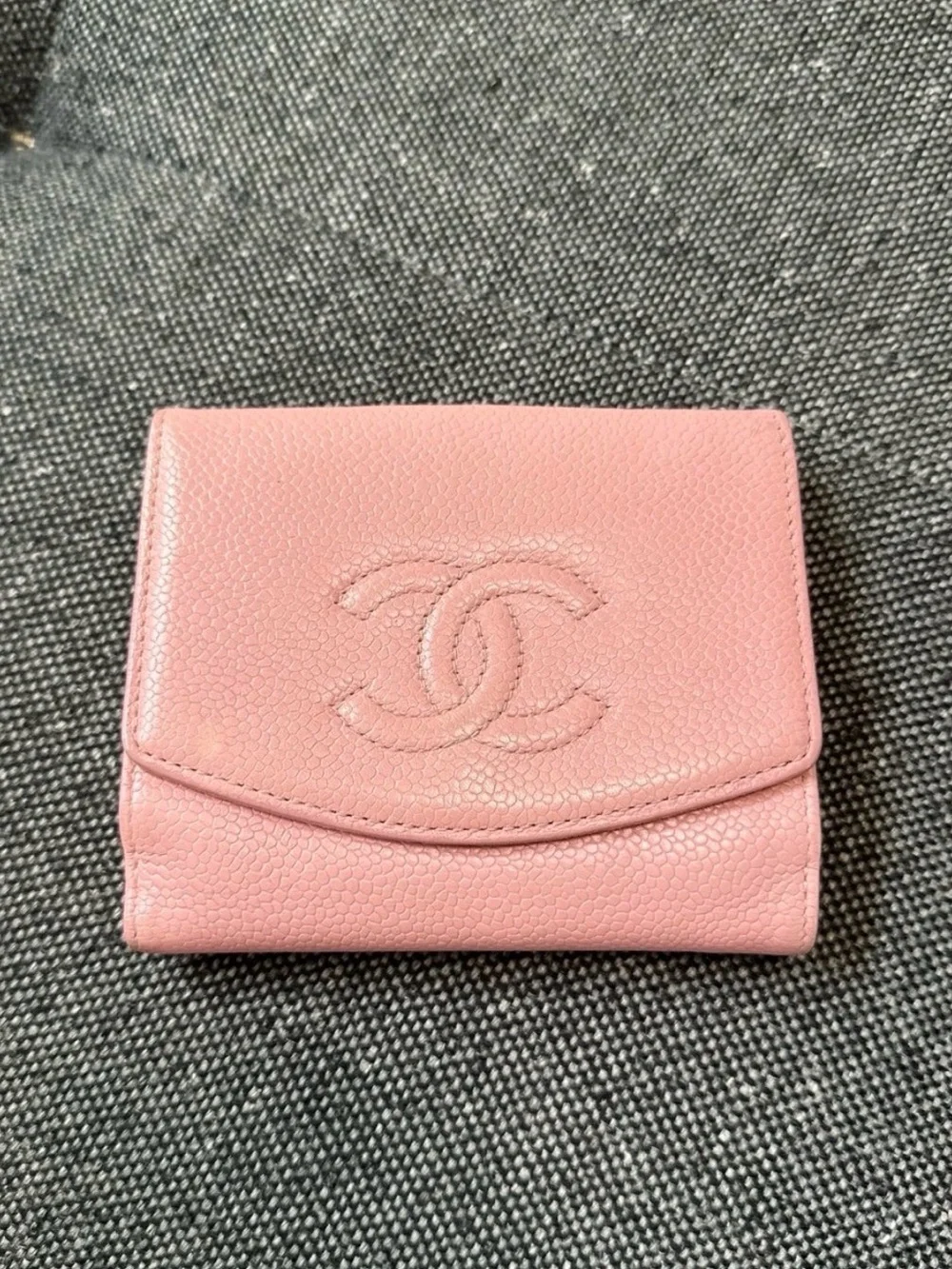 CHANEL compact wallet